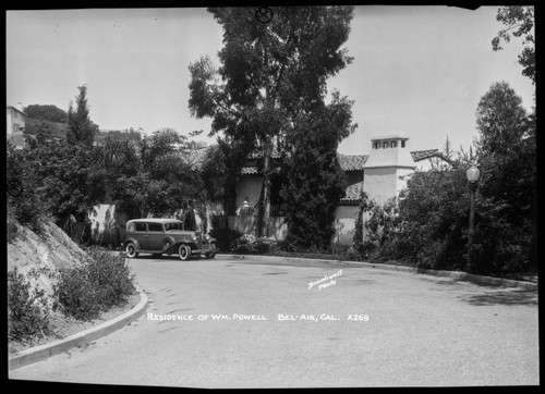 Residence of Wm. Powell, Bel-Air, Cal