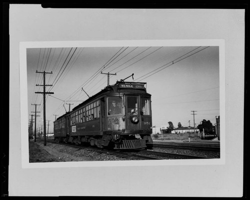 Pacific Electric car, Venice short line, California