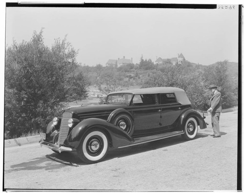 Lincoln cabriolet. 1936