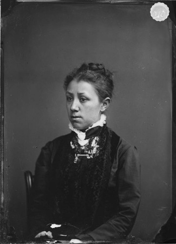 Letitia Fields, orphan, student at Alton, Illinois