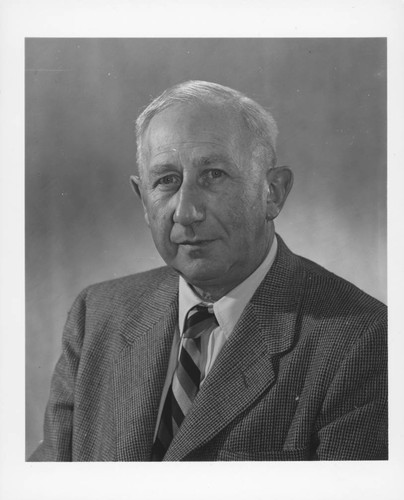 Studio portrait of Walter Baade