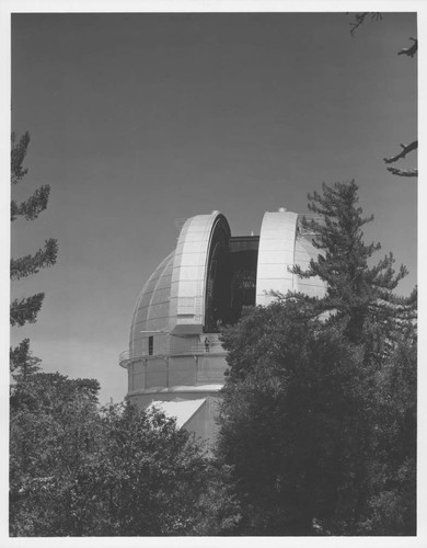 The 100-inch telescope dome, Mount Wilson Observatory