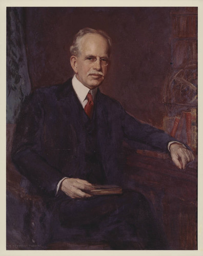 Portrait painting of George Ellery Hale by Seymour Thomas