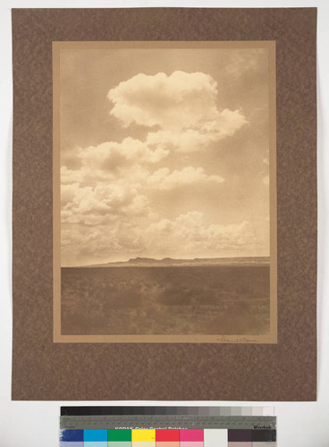 Cloud Study on the Painted Desert, Arizona