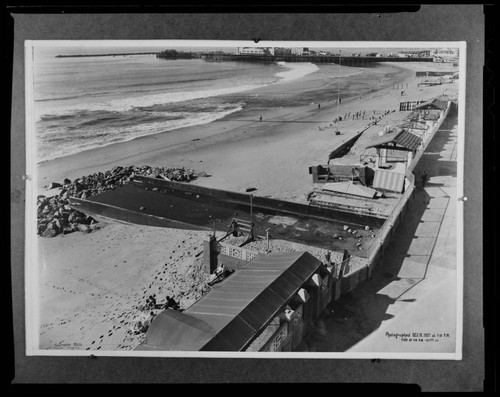 Santa Monica beach and pier