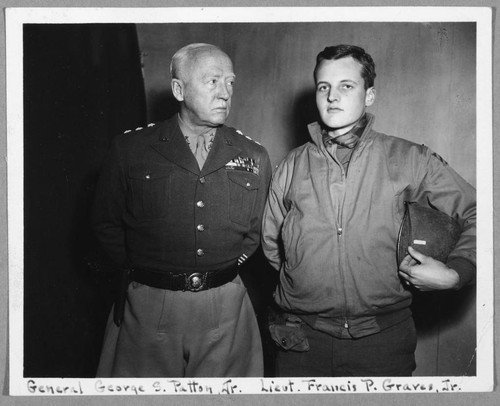 General George S. Patton, Jr. and Lt. Francis P. Graves, Jr