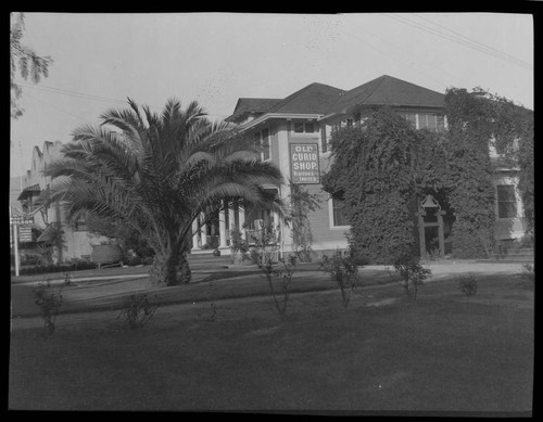 Grace Nicholson's store and home at 46 N. Los Robles Ave., Pasadena