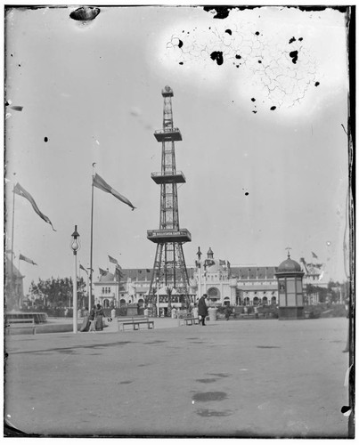 Electric Tower, Grand Court, California Midwinter International Exposition, San Francisco