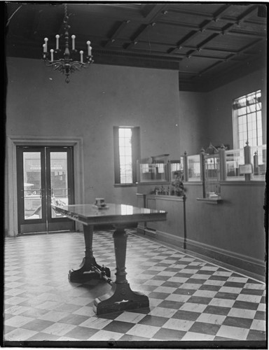 Lobby of First National Bank, Artesia, California