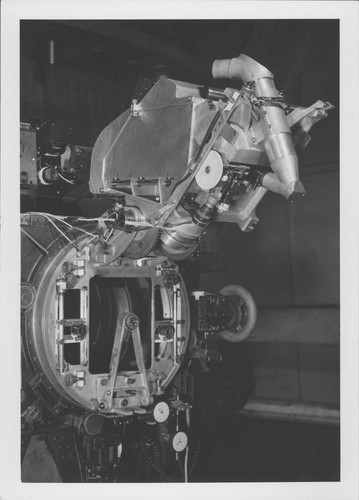 Newtonian spectrograph mounted on the 100-inch telescope, Mount Wilson Observatory