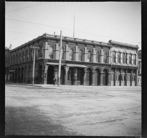 Building on 200 block of North Los Angeles Street