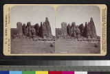 Rock formations on Acoma mesa