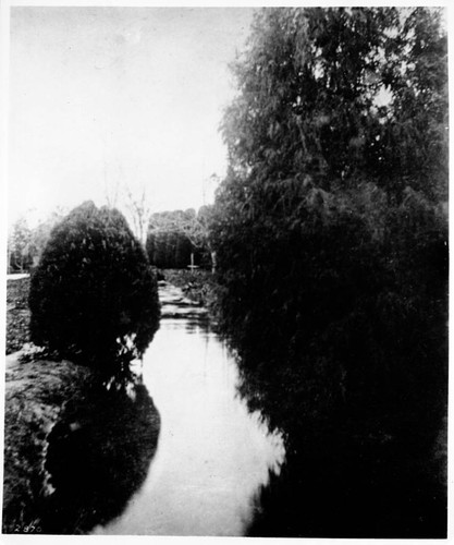 Pershing Square zanja (irrigation ditch) , Los Angeles