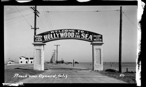 Beach near Oxnard, Calif