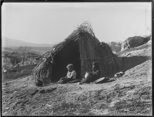 Two women potters