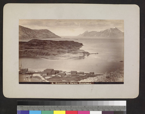 Entrance to harbor, Ounalaska