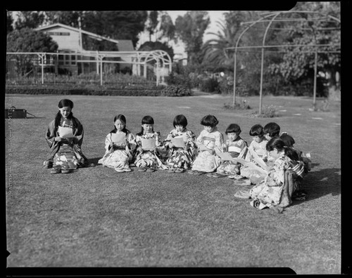 Japanese children's dance class, Santa Monica