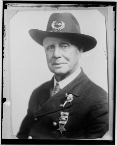 Portrait of unidentified G.A.R. veteran