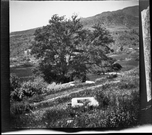 Ruins in an unidentified field