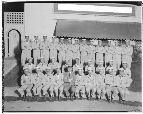 Crescent Creamery Company employees, 240 North Allen, Pasadena. 1926