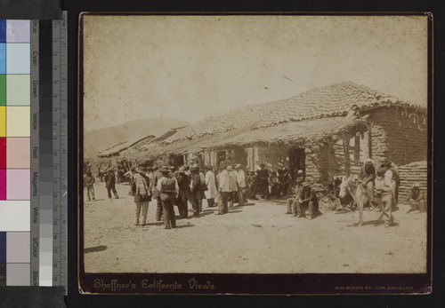 Old Mission church building at Pala, San Diego County