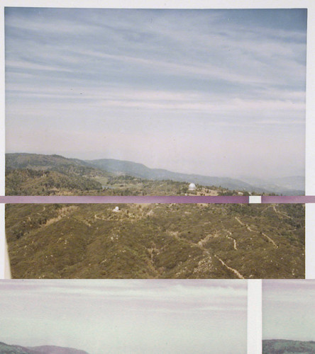 Color aerial view of Palomar Observatory