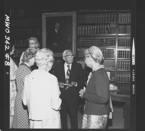 Alfred Joy's 90th birthday party at the Hale Observatories Library