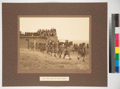 Snake Dance of the Hopi Indians at Oraibi, Third Mesa, Arizona