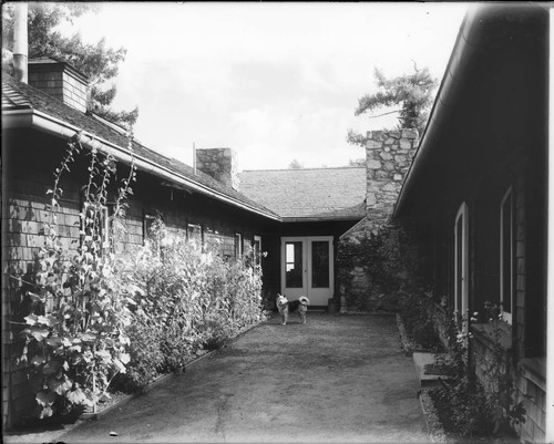 Courtyard of the Monastery, Mount Wilson Observatory