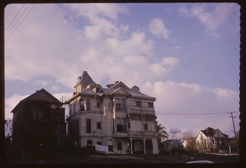 Rear view of the majestic Victorian Brousseau