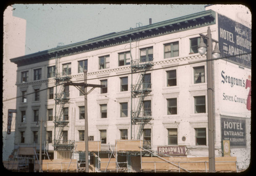 Wrecking the old building