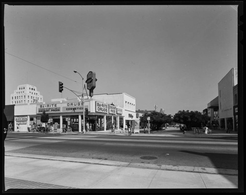 Santa Monica Blvd. at Third Street mall, Santa Monica