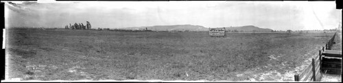 Undeveloped land for sale. June 20, 1923