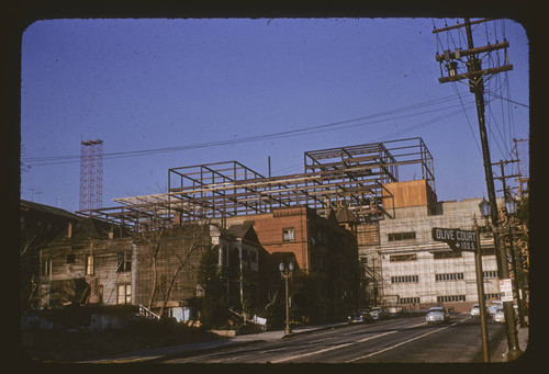 Olive Street between 2nd and 1st Streets