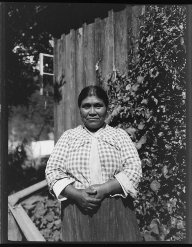 Mrs. J. Lamberton, lives at Camp Creek - Yurok