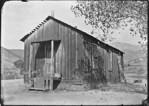 First School Building. Morongo Reservation