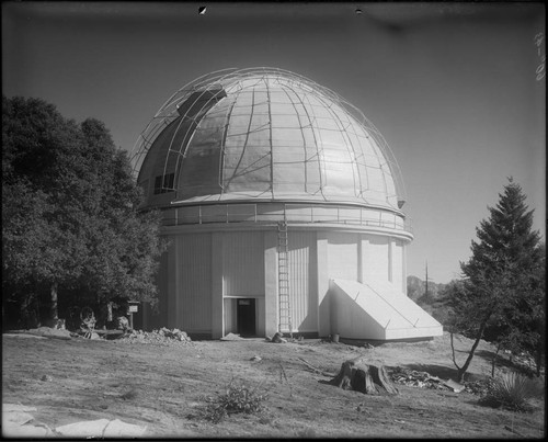 Incomplete 60-inch telescope dome, Mount Wilson Observatory