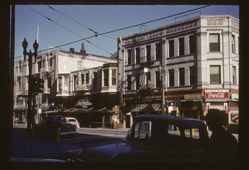 East side of Main Street between 1st and 2nd Streets