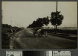 Earl Cooper in Stutz on San Vicente, Santa Monica