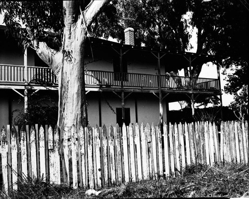 Rancho Los Flores, built by M.A. Forster, six miles north of Oceanside