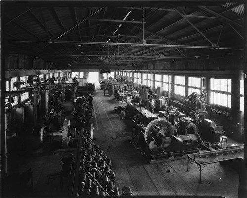 Factory interior, Bethlehem Steel Company. 1936