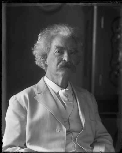 Portrait of Mark Twain