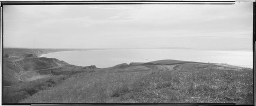 Castellammare before development, Pacific Palisades, Los Angeles. 1926