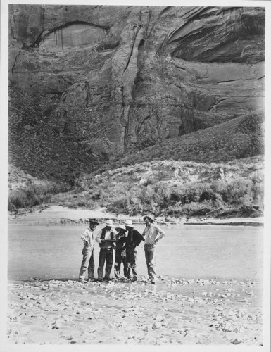 Prospectors in Glen Canyon near Lee's Ferry