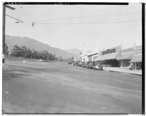 Foothill Boulevard and Lake Avenue, Pasadena. 1927