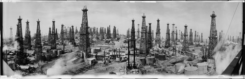 Signal Hill oil field. April 1, 1931