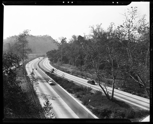 Pasadena Freeway. 1944