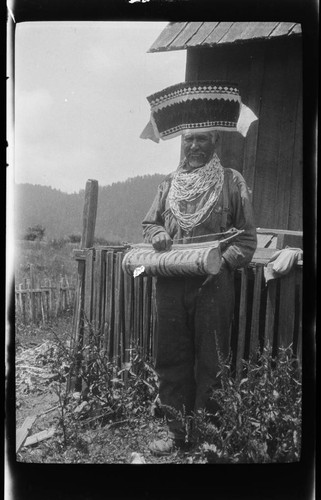 Wacol Harry - Yurok, in Jump Dance regalia