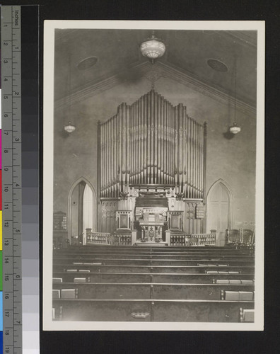 Moravian Church, interior