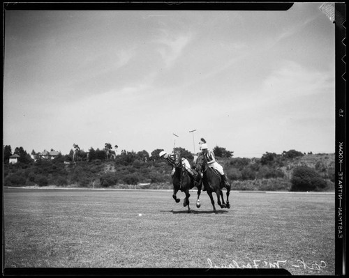 Polo at the Riviera Country Club, Santa Monica Canyon